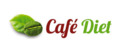 Cafe diet logo de marque des produits alimentaires