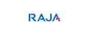 Raja logo de marque des critiques du Shopping en ligne et produits des Services généraux