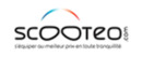 Scooteo logo de marque des critiques de location véhicule et d’autres services