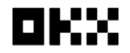 OKX logo de marque descritiques des produits et services financiers