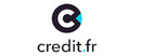 Credit.fr logo de marque descritiques des produits et services financiers