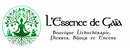 Essence de gaia logo de marque des critiques des produits régime et santé