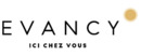 Evancy logo de marque des critiques et expériences des voyages