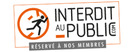 Interdit au Public logo de marque des critiques des Services pour la maison
