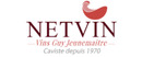 Netvin logo de marque des produits alimentaires
