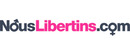 Nous Libertins logo de marque des critiques des sites rencontres et d'autres services