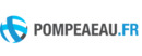 Pompeaeau logo de marque des critiques de fourniseurs d'énergie, produits et services