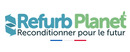 Refurbplanet logo de marque des critiques du Shopping en ligne et produits des Multimédia