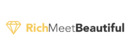 RichMeetBeautiful logo de marque des critiques des sites rencontres et d'autres services