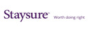 Staysure logo de marque des critiques d'assureurs, produits et services