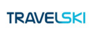 Travelski logo de marque des critiques et expériences des voyages