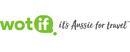 Wotif logo de marque des critiques et expériences des voyages