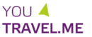 Youtravel logo de marque des critiques et expériences des voyages