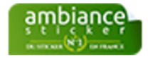 Ambiance-sticker logo de marque des critiques du Shopping en ligne et produits 