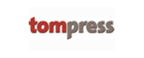 Tompress logo de marque des critiques du Shopping en ligne et produits des Bureau, fêtes & merchandising