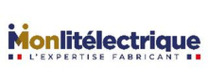 Lit electrique logo de marque des critiques du Shopping en ligne et produits 