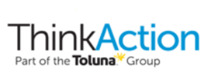 ThinkAction logo de marque descritiques des produits et services financiers