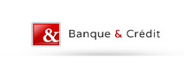 Banque & Credit logo de marque descritiques des produits et services financiers