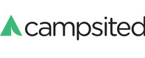Campsited logo de marque des critiques et expériences des voyages