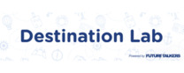 Destination Lab logo de marque des critiques et expériences des voyages