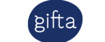 Gifta logo de marque des critiques du Shopping en ligne et produits des Bureau, fêtes & merchandising
