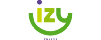 Izy logo de marque des critiques des Services généraux