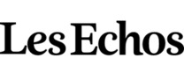 Les Echos logo de marque descritiques des produits et services financiers