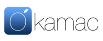 Okamac logo de marque des critiques du Shopping en ligne et produits des Multimédia