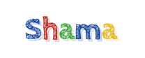 Shama logo de marque des critiques du Shopping en ligne et produits des Multimédia