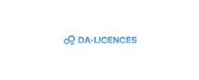 DA-LICENCES logo de marque des critiques du Shopping en ligne et produits des Bureau, fêtes & merchandising