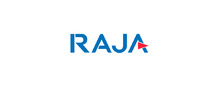 Raja logo de marque des critiques du Shopping en ligne et produits des Services généraux