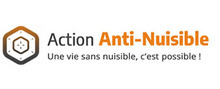 Action Anti-Nuisible logo de marque des critiques des Services pour la maison