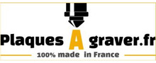 Plaque A Graver logo de marque des critiques du Shopping en ligne et produits des Bureau, fêtes & merchandising