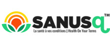 SANUSq logo de marque des critiques des produits régime et santé