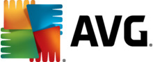AVG logo de marque des critiques des Action caritative