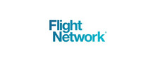 Flight Network logo de marque des critiques et expériences des voyages