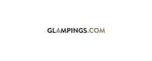 Glampings logo de marque des critiques et expériences des voyages
