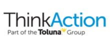 ThinkAction logo de marque descritiques des produits et services financiers
