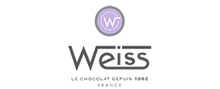 Chocolat Weiss logo de marque des produits alimentaires