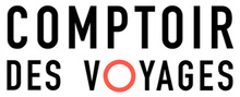 Comptoir logo de marque des critiques et expériences des voyages