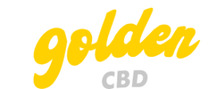 Golden CBD logo de marque des critiques des produits régime et santé