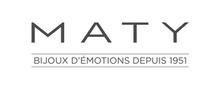Maty logo de marque des critiques du Shopping en ligne et produits des Mode, Bijoux, Sacs et Accessoires
