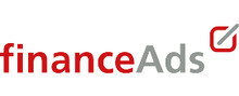 FinanceAds logo de marque descritiques des produits et services financiers