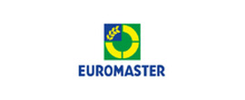 Euromaster logo de marque des critiques de location véhicule et d'autres services