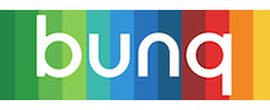 Bunq logo de marque descritiques des produits et services financiers