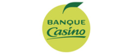 Banque Casino logo de marque descritiques des produits et services financiers