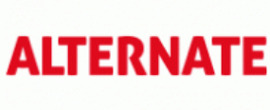 Alternate logo de marque des critiques du Shopping en ligne et produits des Multimédia