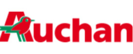 Auchan logo de marque des produits alimentaires
