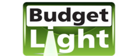Budget Light logo de marque des critiques de fourniseurs d'énergie, produits et services