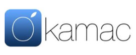 Okamac logo de marque des critiques du Shopping en ligne et produits des Multimédia